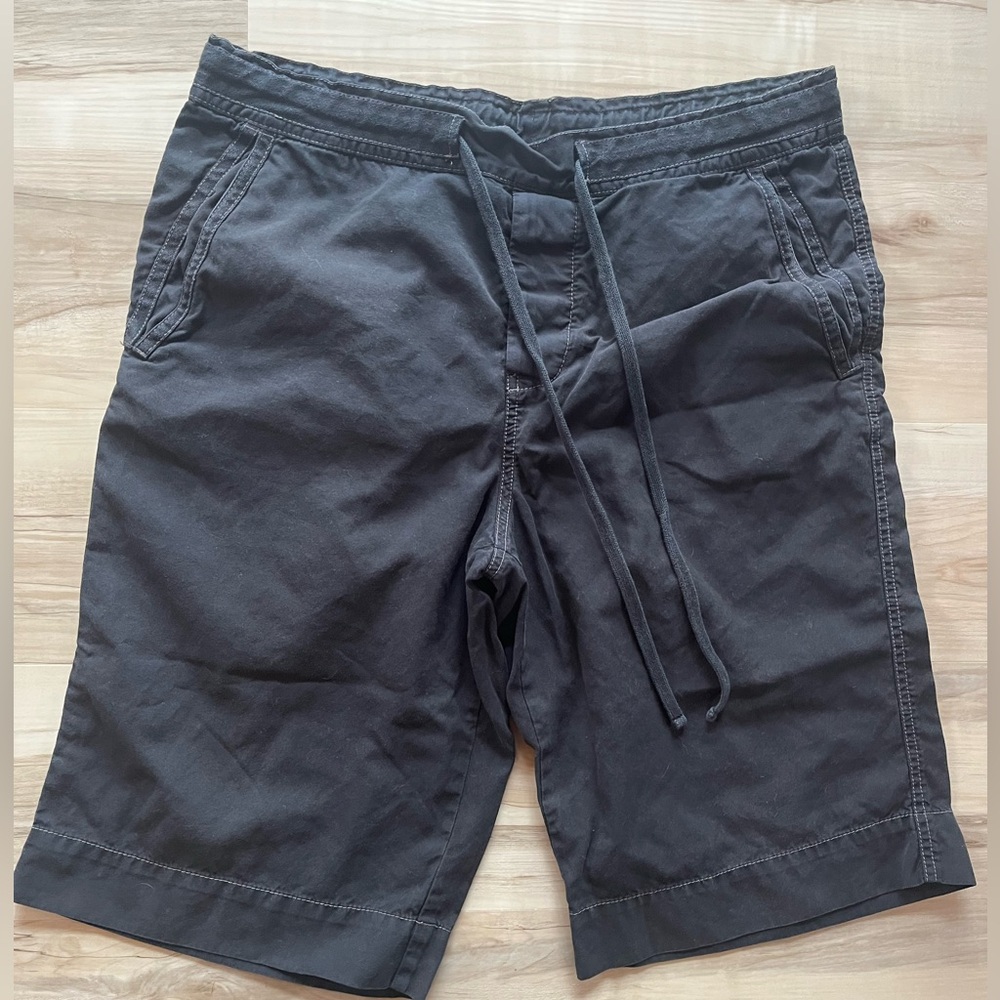 James Perse Men's Black Drawstring Shorts 34